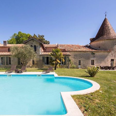 Chateau De Puyrigaud Bed & Breakfast Leoville ภายนอก รูปภาพ