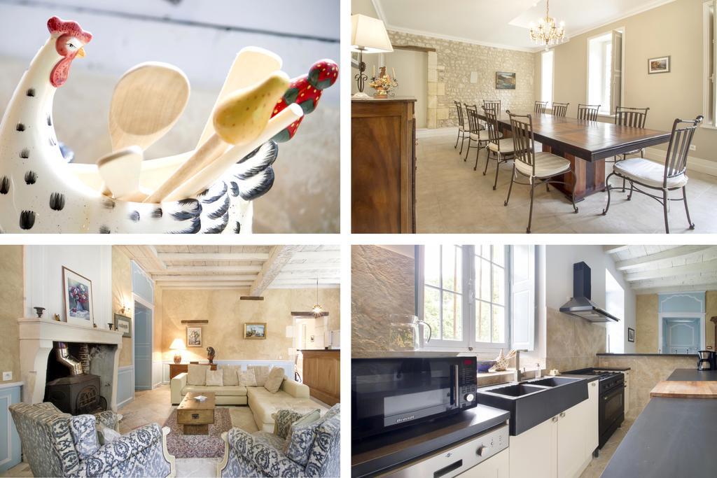 Chateau De Puyrigaud Bed & Breakfast Leoville ภายนอก รูปภาพ